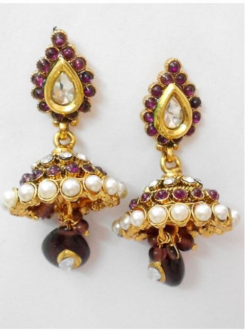 Polki Earrings